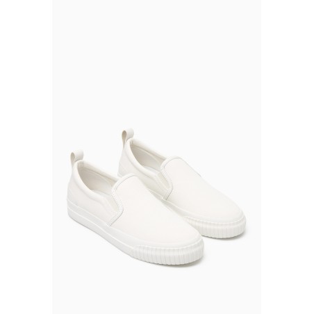 Klassiker COS SNEAKERS AUS CANVAS CREME