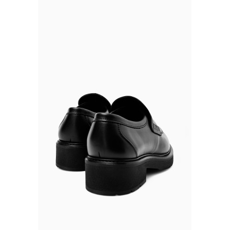 Klassiker COS MARKANTE PENNY LOAFERS AUS LEDER SCHWARZ