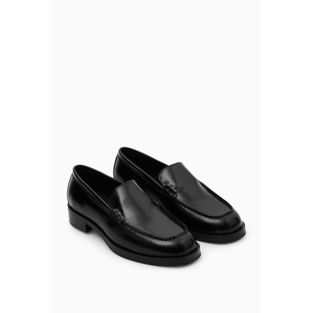 Klassiker COS SCHLICHTE LOAFERS AUS LEDER SCHWARZ