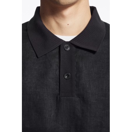 Klassiker COS POLOSHIRT MIT KONTRASTPARTIEN NAVYBLAU