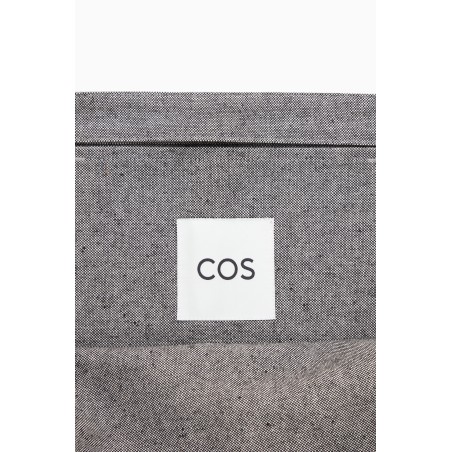 COS COS TOTE BAG IM UTILITY-STIL - CANVAS Dunkelgrau (Heißes Angebot)