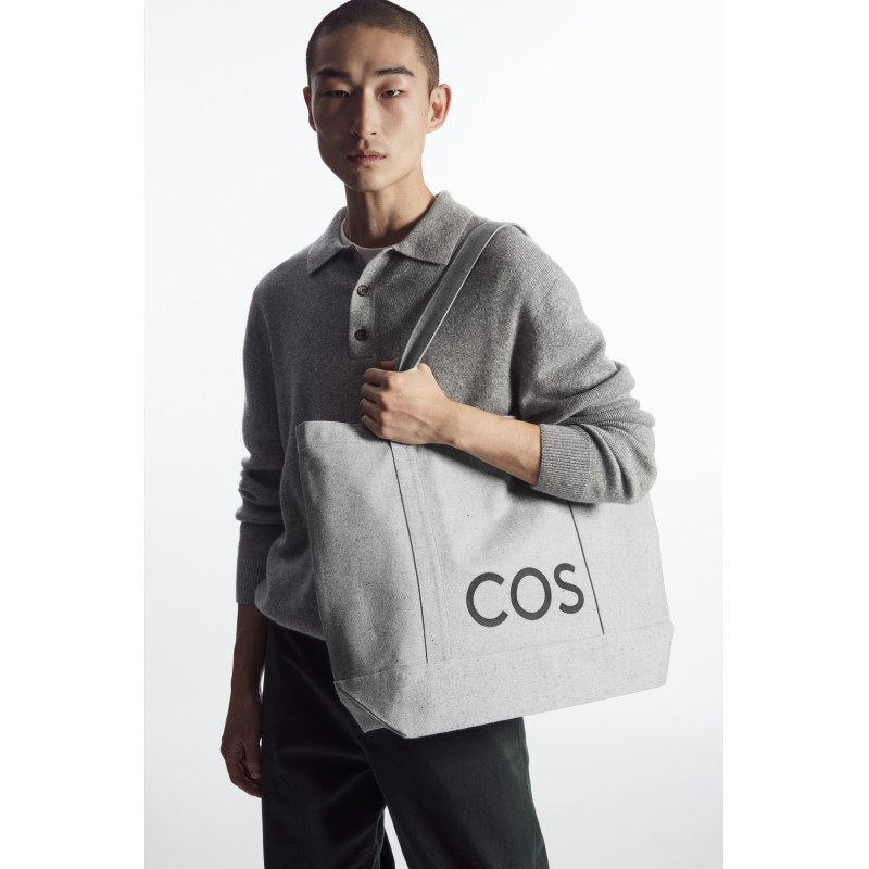 COS COS TOTE BAG IM UTILITY-STIL - CANVAS GRAU (Heißes Angebot)