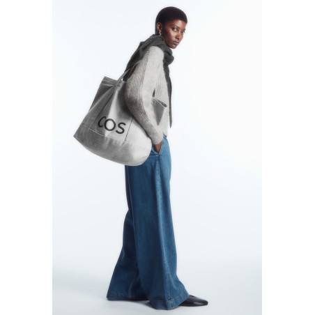 COS COS TOTE BAG IM UTILITY-STIL - CANVAS GRAU (Heißes Angebot)