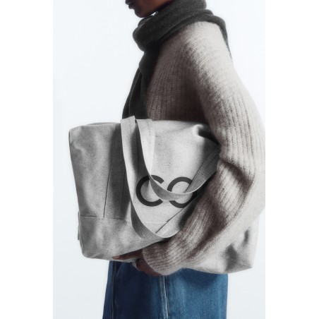 COS COS TOTE BAG IM UTILITY-STIL - CANVAS GRAU (Heißes Angebot)