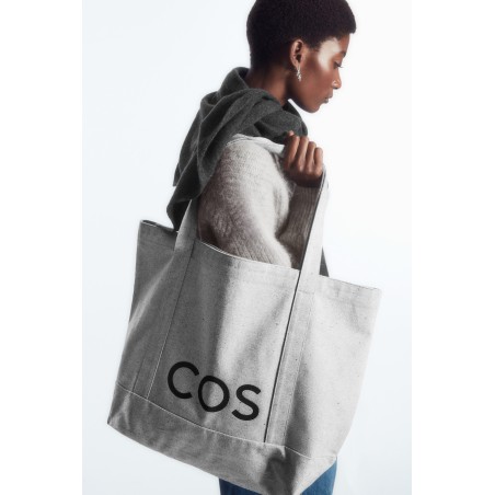 COS COS TOTE BAG IM UTILITY-STIL - CANVAS GRAU (Heißes Angebot)