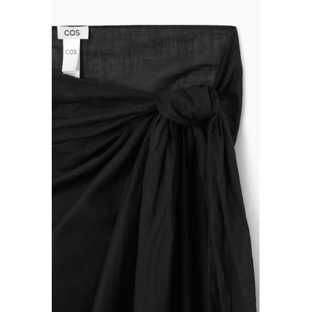 COS SARONG AUS BAUMWOLLE SCHWARZ (Heißes Angebot)