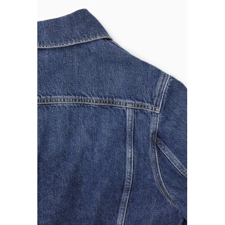 COS VERKÜRZTE JEANSJACKE Blau (Heißes Angebot)