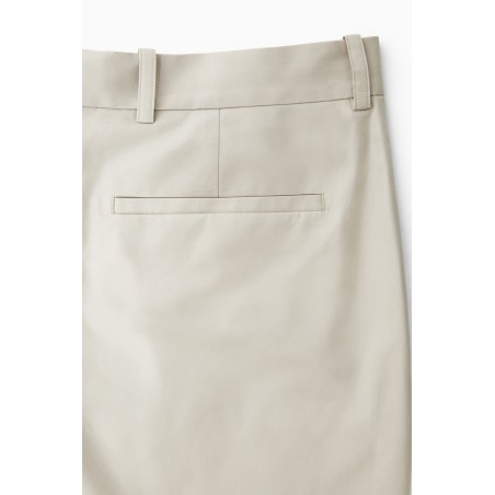 COS VERKÜRZTE HOSE AUS TWILL MIT GERADEM BEIN BEIGE (Heißes Angebot)