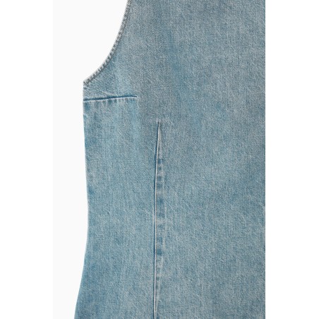 Rabatt COS NECKHOLDER-OBERTEIL AUS DENIM BLAU