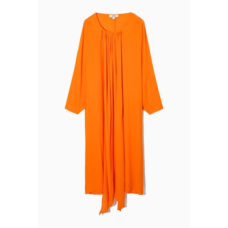 Rabatt COS MAXIKLEID MIT SCHALDETAIL UND DOLMAN-ÄRMELN ORANGE