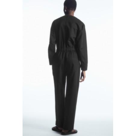 Rabatt COS JUMPSUIT MIT KORDELZUG SCHWARZ