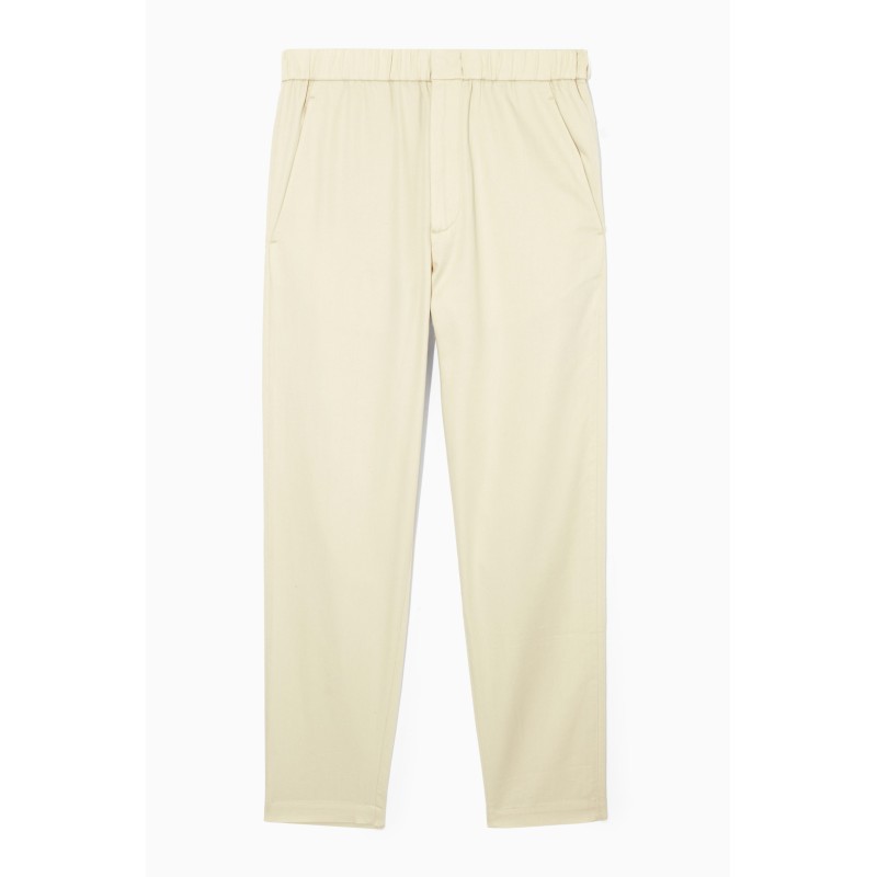 Rabatt COS HOSE AUS TWILL MIT SCHMAL ZULAUFENDEM BEIN BEIGE