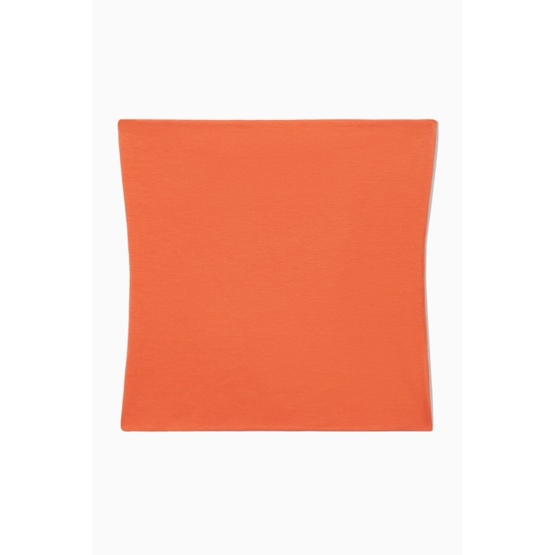 Letzte COS BANDEAU-OBERTEIL AUS JERSEY ORANGE