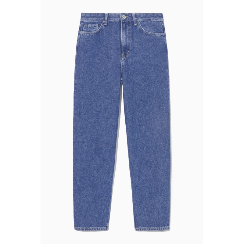 Original COS ARCH JEANS – SCHMAL ZULAUFEND BLAUE WASCHUNG