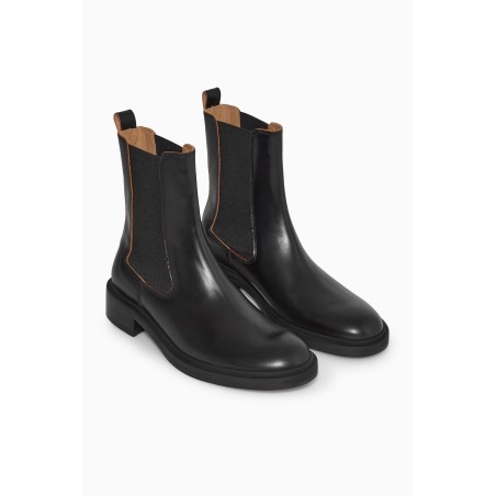 Meistverkauft COS CHELSEA-BOOTS AUS LEDER SCHWARZ