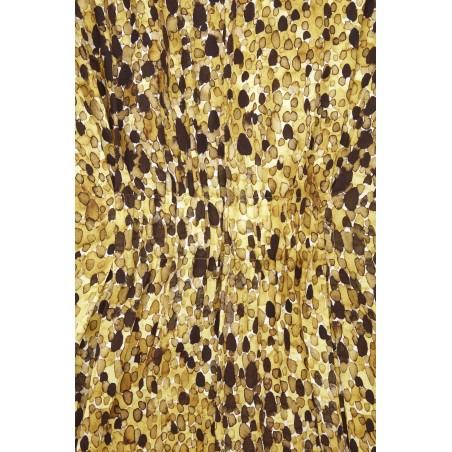 Meistverkauft COS MIDI-HEMDBLUSENKLEID MIT LEOPARDEN-PRINT GELB/LEOPARDENMUSTER