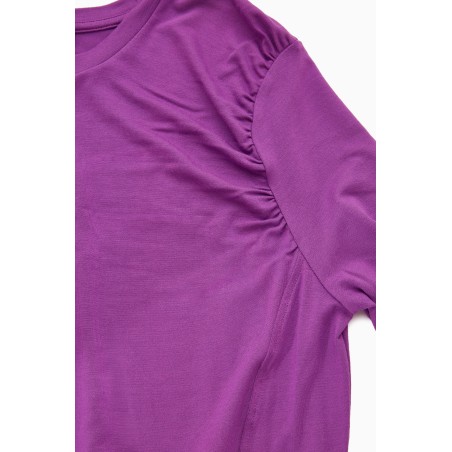 Meistverkauft COS LANGÄRMLIGES MIDIKLEID AUS JERSEY VIOLETT