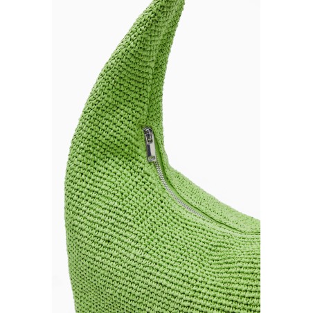 Meistverkauft COS Mini Sling Bag - Raffia Green