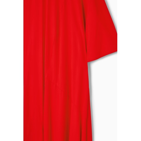 Original COS ASYMMETRISCHES, DRAPIERTES MIDIKLEID Rot