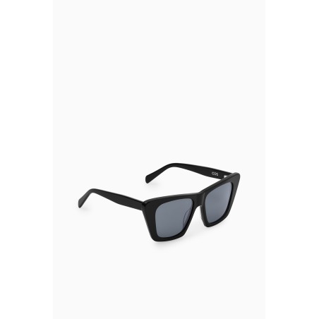 COS MARKANTE CAT-EYE-SONNENBRILLE SCHWARZ Im Angebot