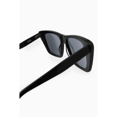 COS MARKANTE CAT-EYE-SONNENBRILLE SCHWARZ Im Angebot