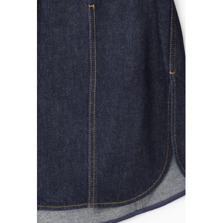 COS OVERSIZED-JEANSHEMD INDIGOBLAU Im Angebot