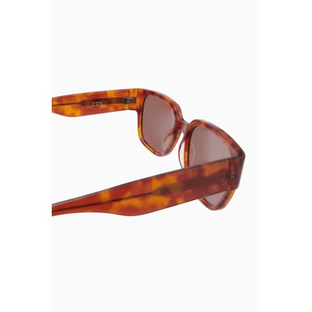 COS ECKIGE OVERSIZED-SONNENBRILLE BRAUN Im Angebot