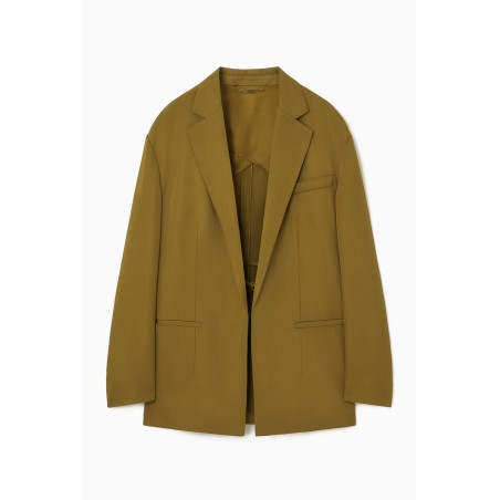 COS OVERSIZED-BLAZER MIT BÄNDERN KHAKI Im Angebot