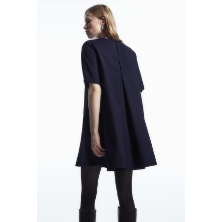 COS OVERSIZED-MINIKLEID AUS WOLL-MIX IM UTILITY-STIL NAVYBLAU Im Angebot