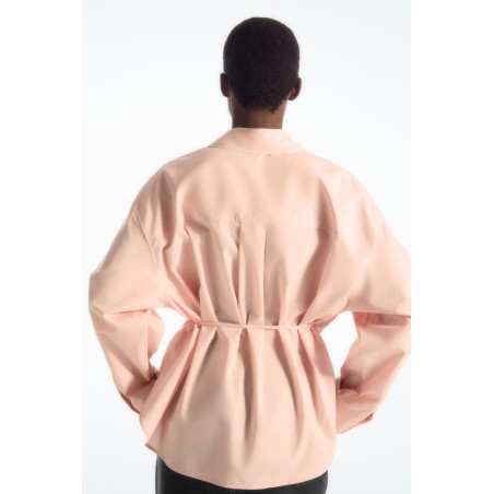 COS OVERSIZED-WICKELHEMD ROSA Im Angebot