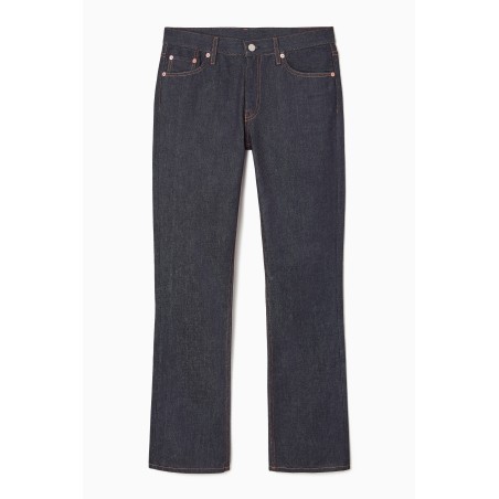 Heißer Verkauf COS PIPE JEANS – BOOTCUT INDIGOBLAU