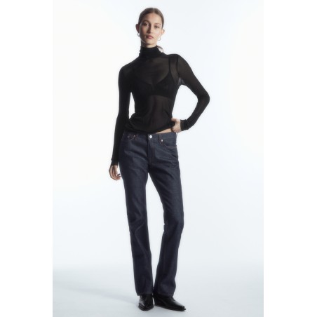 Heißer Verkauf COS PIPE JEANS – BOOTCUT INDIGOBLAU