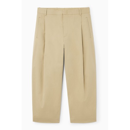 Heißer Verkauf COS SCHMAL ZULAUFENDE BUNDFALTENHOSE BEIGE