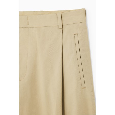 Heißer Verkauf COS SCHMAL ZULAUFENDE BUNDFALTENHOSE BEIGE