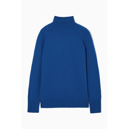 [Reduzierter Preis] COS ROLLKRAGENPULLOVER AUS REINEM KASCHMIR Blau