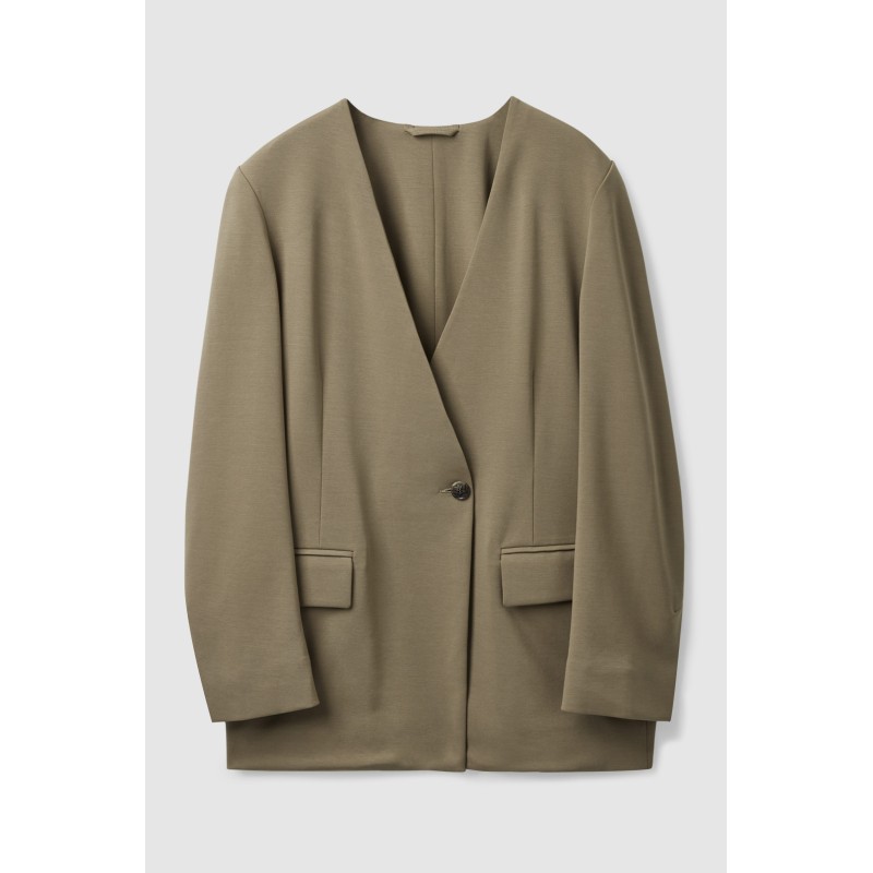 Sonderrabatt COS BLAZER MIT V-AUSSCHNITT UND LOCKERER PASSFORM Dunkelbeige