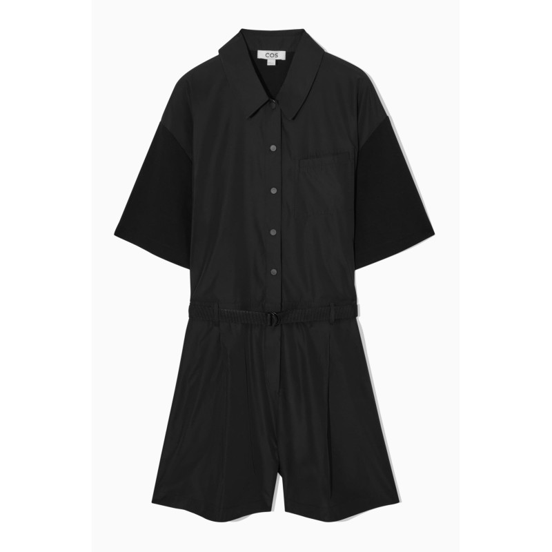 Hohe Qualität COS PLAYSUIT IM UTILITY-STIL SCHWARZ