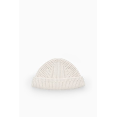 Hohe Qualität COS KURZE BEANIE AUS MERINOWOLLE CREME