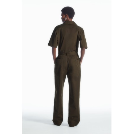 Original COS UTILITY-OVERALL MIT GÜRTEL DUNKLES KHAKI