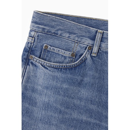 Hohe Qualität COS SKIM JEANS – GERADES/VERKÜRZTES BEIN BLAUE WASCHUNG