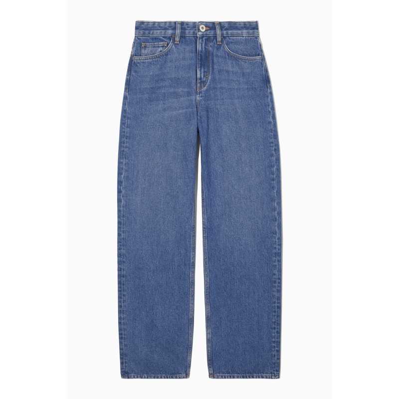 Brandneu COS JEANS OHNE STRETCH-ANTEIL MIT GERADEM BEIN Blau