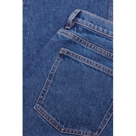 Brandneu COS GERADE JEANS MIT MITTLERER BUNDHÖHE Mittelblau