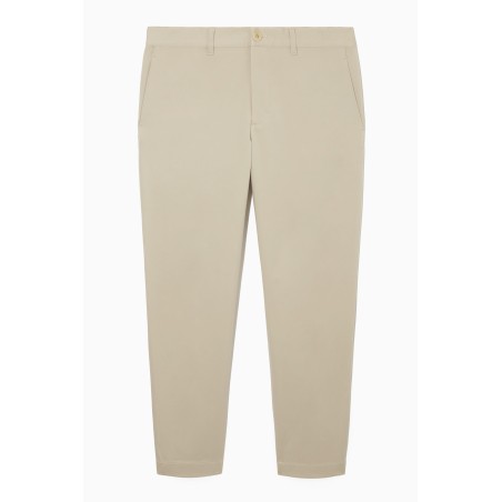 Brandneu COS CHINOHOSE AUS TWILL MIT GERADEM BEIN BEIGE