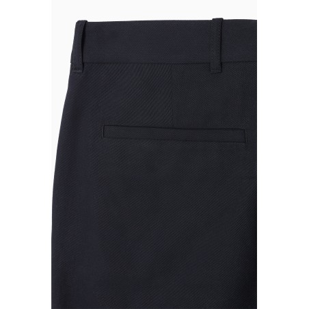 Brandneu COS CHINOHOSE AUS TWILL MIT GERADEM BEIN NAVYBLAU