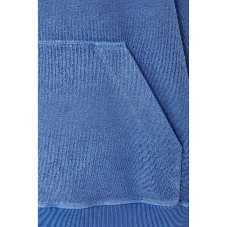 COS KAPUZENPULLOVER AUS FROTTEE Blau Version 2024