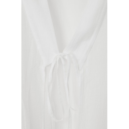 Neue Saison COS KURZER KAFTAN MIT BINDEBÄNDERN WEISS