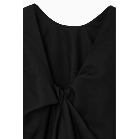 Neue Saison COS MINIKLEID MIT TWIST-DETAIL SCHWARZ