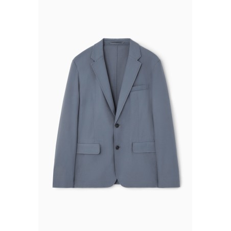 [Neu] COS UNSTRUKTURIERTER BLAZER – NORMALE PASSFORM Blau