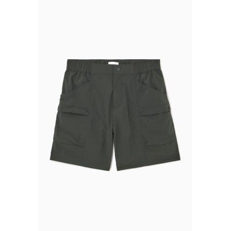 [Neu] COS BADESHORTS IM UTILITY-STIL DUNKELGRÜN