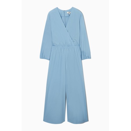 [Neu] COS JUMPSUIT MIT WEITEM BEIN UND V-AUSSCHNITT Hellblau